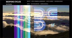 Desktop Screenshot of bespokecyclessf.com